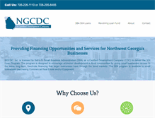 Tablet Screenshot of ngcdc.org